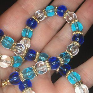 Vintage Glass Bead Necklace